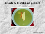 Velouté de brocolis aux pommes au blender soup and co
