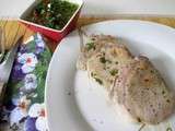 Côte de porc aux herbes