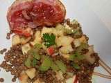 Salade de lentilles