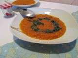 Soupe carotte safran