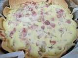 Tarte endive jambon
