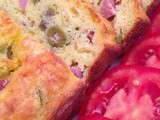 Cake au jambon et olives