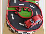 Gâteau d'anniversaire : Cars - Flash Mc queen