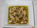 Champignons Marinés à l'Huile d'Olive et au Citron (Funghi Marinate)