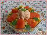 Salade de Pamplemousse au Crabe et à la Menthe