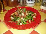 Salade de Pissenlits aux Croutons et Lardons