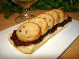 Tartelettes au Boudin Blanc et Chutney de Figues aux Raisins