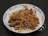 Boeuf au Caramel nouilles sautées au soja - Cookéo