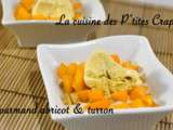 Dessert gourmand abricot & turron