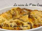 Poulet au Mont d’Or & Patates douces