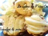 Tarte fine Roquefort & poire