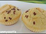 Muffins au chocolat blanc [#muffins #chocolat #chocolate]