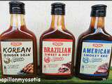 Sauces amora : brazilian, american, korean - un tour du monde des saveurs [#amora #worldfood]