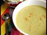 Soupe froide aux salicornes et au concombre [#soupe #recette #healthyfood]