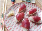 Sushis au thon [#japanesefood #poisson #sushis #faitmaison]