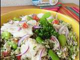 Taboule de chou-fleur au merlu [#homemade #salade #defifiletsdemerlu #pharedeckmuhl]