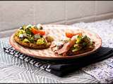 Tartines croustillantes brocoli, jambon, fourme d'ambert [#tartines #homemade]