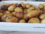 Pommes de terre rattes au four