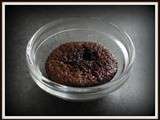 Fondant chocolat et mûre