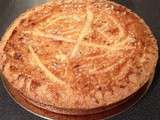 Gâteau Basque à la confiture de cerises