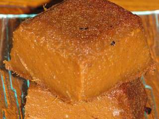 Gâteau de patates douces au chocolat au gingembre