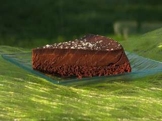 Gâteau magique au chocolat
