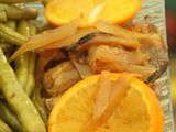 Magret de canard à l'orange et à la sauce soja