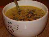 Soupe de poireaux, pommes de terre, curry au Cookéo