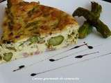 Clafoutis aux asperges vertes