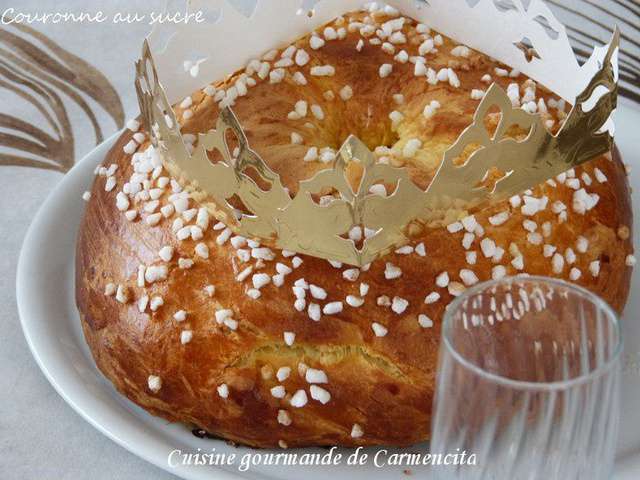 Recettes De Couronne Des Rois Et Sucre