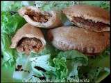 Empanadas à l'aubergine et au poivron