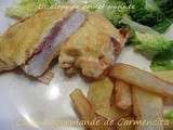 Escalope de poulet gratinée