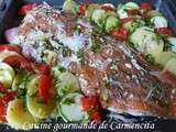 Filet de saumon au four