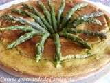 Gâteau d'asperges vertes à la ricotta