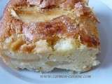 Gâteau de pommes au Limoncello et yaourt au lait entier de brebris