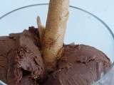 Glace au chocolat