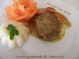 Joue de porc sauce colombo