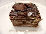 Mille feuilles de petit beurre