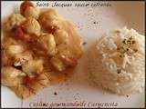 Noix de Saint Jacques sauce safranée