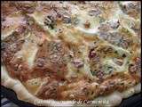 Pizza au brie et tomates séchées