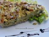 Pizza courgette et thon