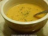 Potage de carottes et céleri rave
