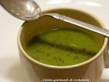 Potage de légumes verts