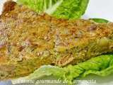 Quiche saumon gambas et légumes