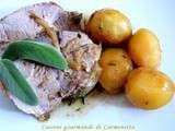 Rôti de veau à la sauge