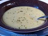 Soupe de chou fleur et courgettes