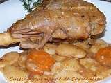 Souris d'agneau aux haricots tarbais