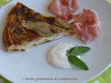 Tarte Tatin aux endives et chèvre