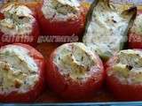 Tomates et poivrons farcies à la ricotta