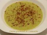 Velouté de brocolis au boursin ail et fines herbes